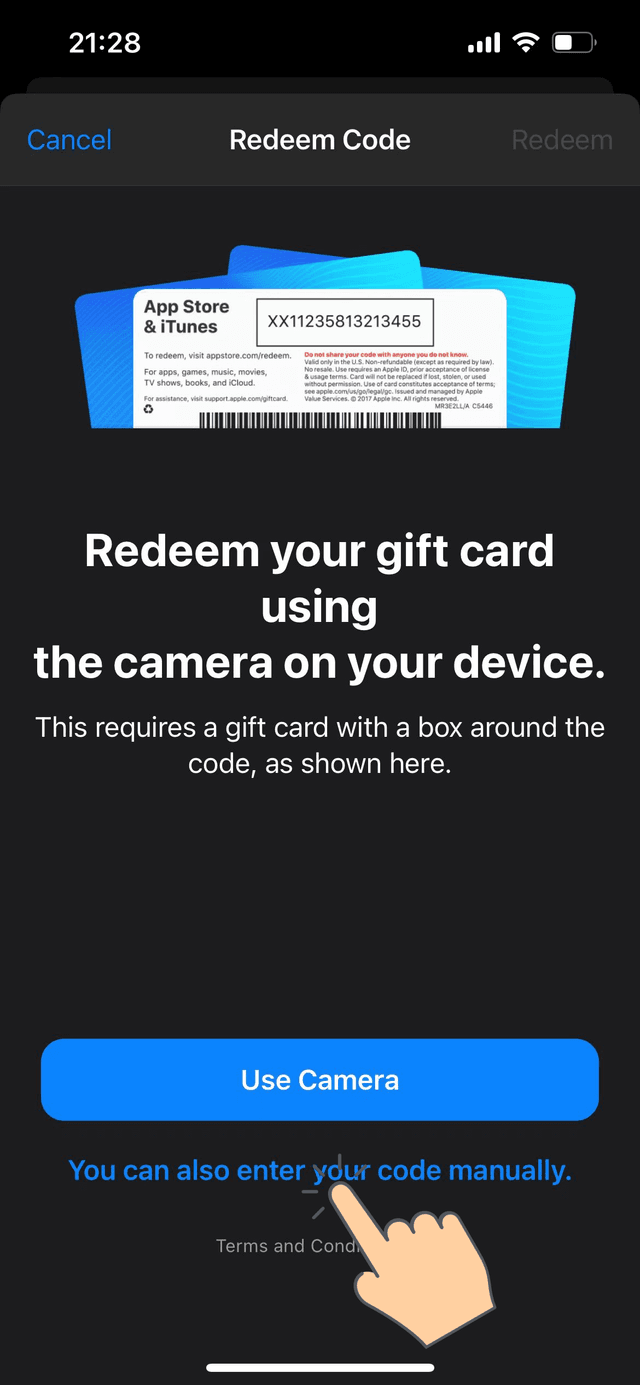 Step 4: Enter the Promo Code